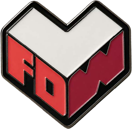 Pin LFDW Herz