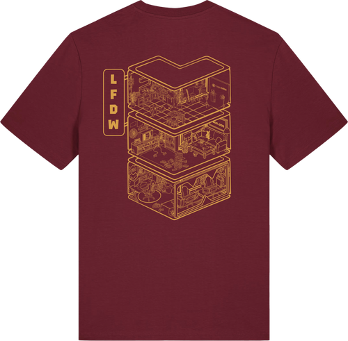 T-Shirt - Das LFDW Haus - Bordeaux